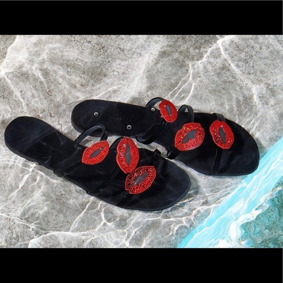 💋giuseppe zanotti NIB triple straps of kisses💋 - Picture 3 of 11